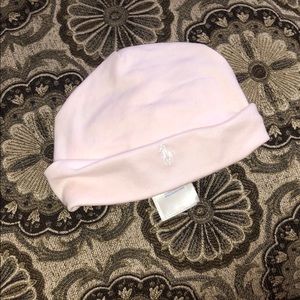 Pink infant hat